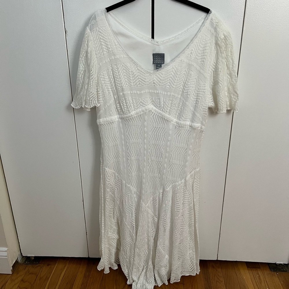 Rabbit Rabbit Rabbit White Garment